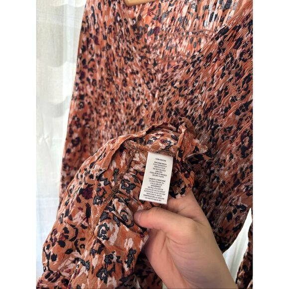 Beach Lunch Lounge Brown Cheetah Print Dress - Picture 3 of 5